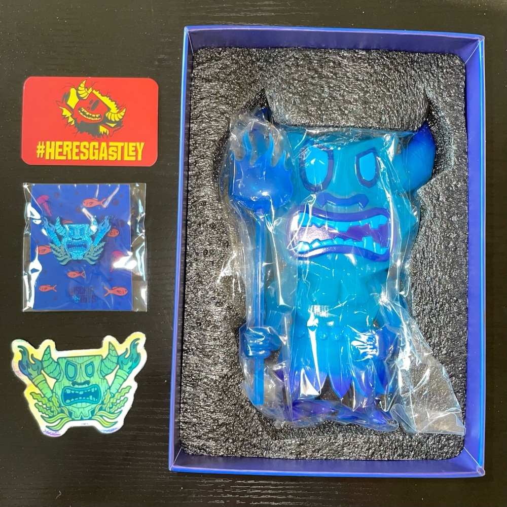MISCHIEF TOYS - Water Tiki Gastley Pin Bundle - Glow in The Dark 🌊